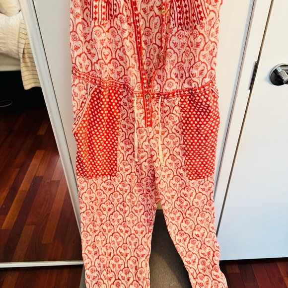 ISABEL MARANT ETOILE "Heko" Jumpsuit SZ 42 Pink Playsuit Overall - Picture 5 of 7